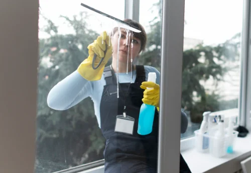 Nettoyage de vitres intérieures et extérieures à Mauves